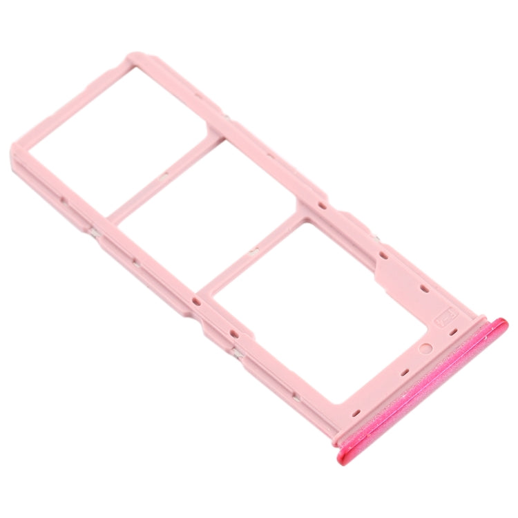 For vivo Y3 SIM Card Tray + SIM Card Tray + Micro SD Card Tray (Red) - Card Tray by buy2fix | Online Shopping UK | buy2fix