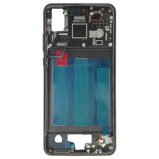 Front Housing LCD Frame Bezel for Huawei P20(Black) by buy2fix
