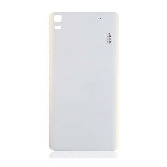 For Lenovo A7000 Battery Back Cover(White) - Back Cover by buy2fix | Online Shopping UK | buy2fix