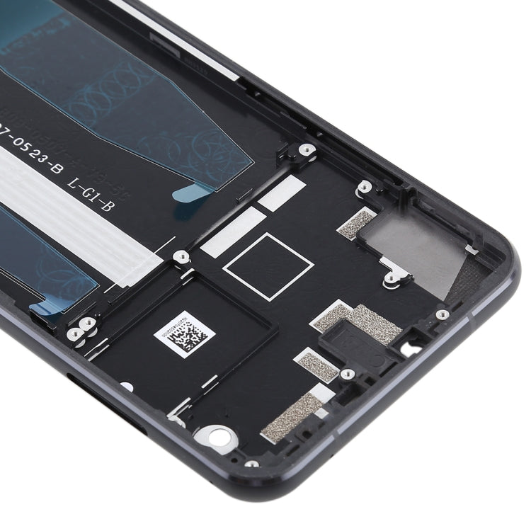 Front Housing LCD Frame Bezel for Asus Zenfone 5 ZE620KL(Black) - Frame Bezel Plate by buy2fix | Online Shopping UK | buy2fix