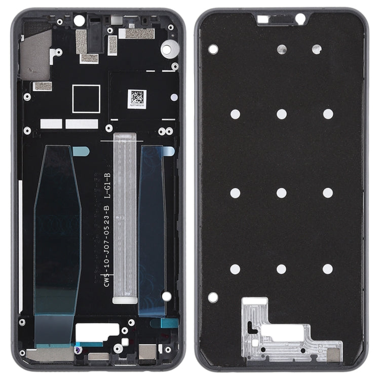 Front Housing LCD Frame Bezel for Asus Zenfone 5 ZE620KL(Black) - Frame Bezel Plate by buy2fix | Online Shopping UK | buy2fix