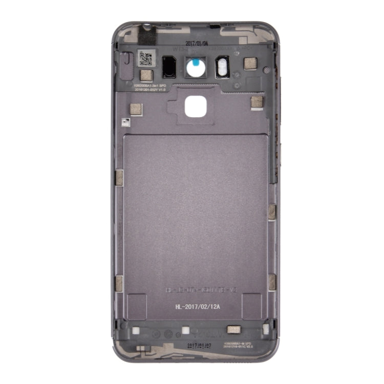 Aluminum Alloy Back Battery Cover for Asus ZenFone 3 Max / ZC553KL (Grey) - Back Cover by buy2fix | Online Shopping UK | buy2fix