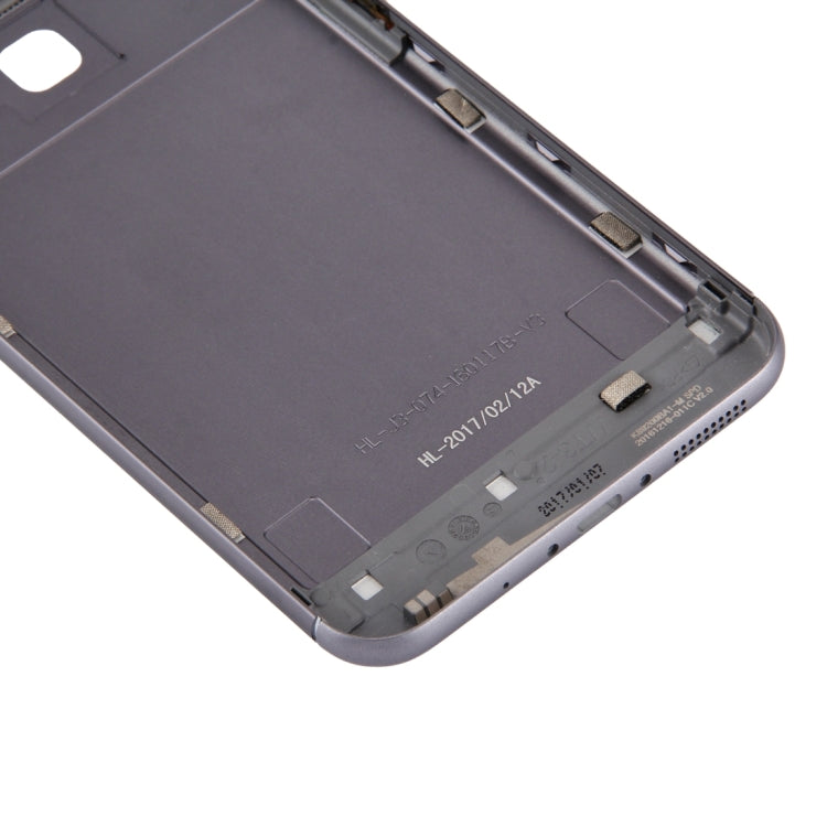 Aluminum Alloy Back Battery Cover for Asus ZenFone 3 Max / ZC553KL (Grey) - Back Cover by buy2fix | Online Shopping UK | buy2fix