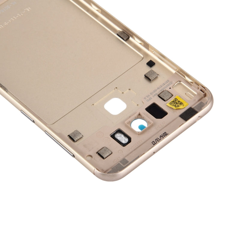 Aluminum Alloy Back Battery Cover for Asus ZenFone 3 Max / ZC553KL (Gold) - Back Cover by buy2fix | Online Shopping UK | buy2fix