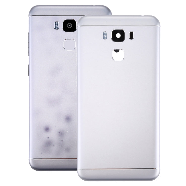 Aluminum Alloy Back Battery Cover for Asus ZenFone 3 Max / ZC553KL (Silver) - Back Cover by buy2fix | Online Shopping UK | buy2fix