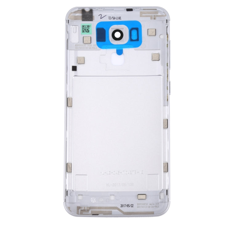Aluminum Alloy Back Battery Cover for Asus ZenFone 3 Max / ZC553KL (Silver) - Back Cover by buy2fix | Online Shopping UK | buy2fix
