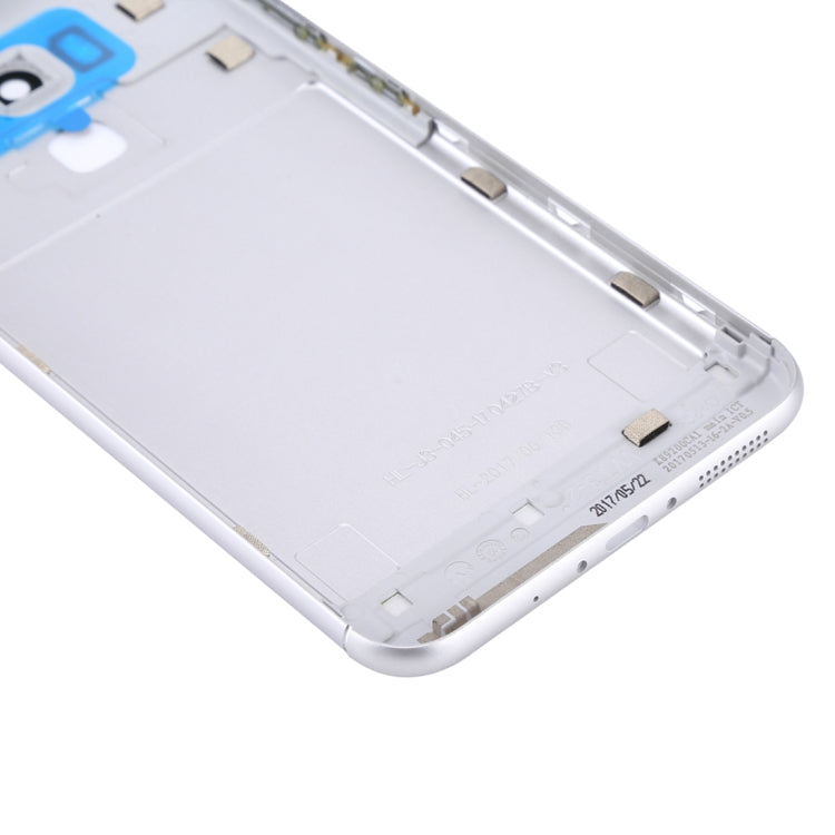Aluminum Alloy Back Battery Cover for Asus ZenFone 3 Max / ZC553KL (Silver) - Back Cover by buy2fix | Online Shopping UK | buy2fix