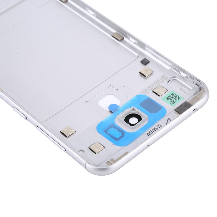 Aluminum Alloy Back Battery Cover for Asus ZenFone 3 Max / ZC553KL (Silver) - Back Cover by buy2fix | Online Shopping UK | buy2fix