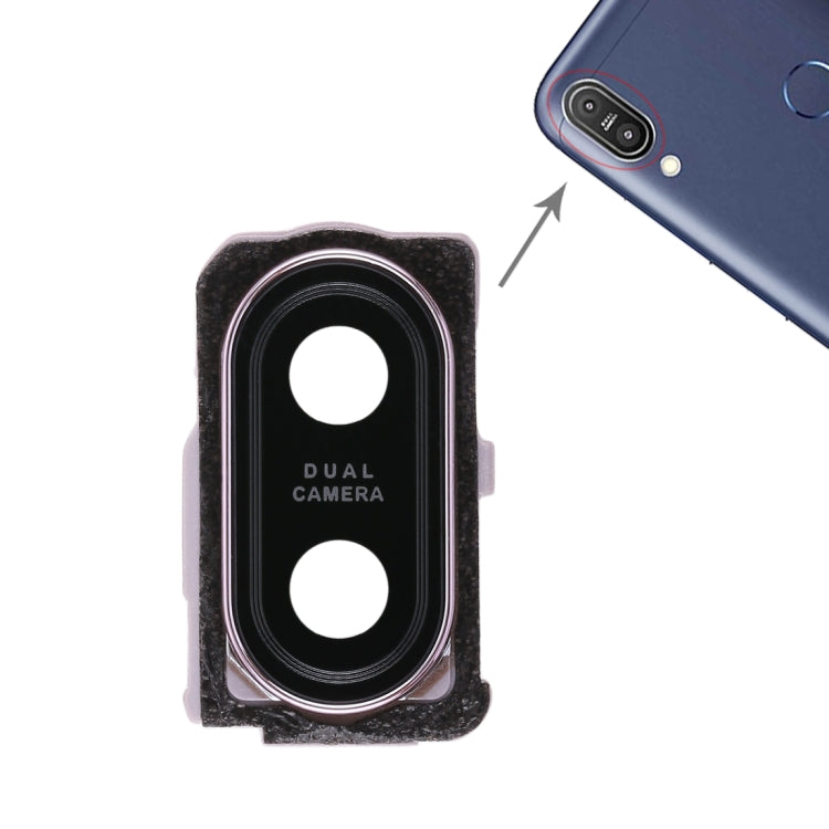 Back Camera Lens Frame for Asus Zenfone Max Pro (M1) ZB601KL (Rose Gold) - Camera by buy2fix | Online Shopping UK | buy2fix