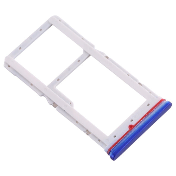 SIM Card Tray + SIM / Micro SD Card Tray for Xiaomi Redmi K30 4G(Blue) - Card Tray by buy2fix | Online Shopping UK | buy2fix