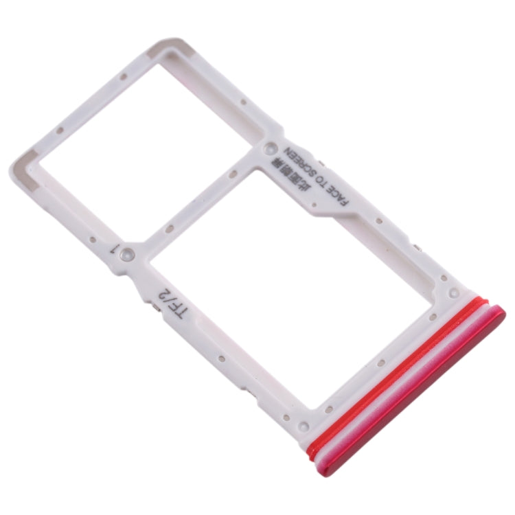 SIM Card Tray + SIM / Micro SD Card Tray for Xiaomi Redmi K30 4G(Red) - Card Tray by buy2fix | Online Shopping UK | buy2fix