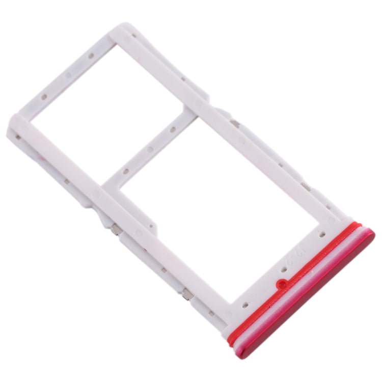 SIM Card Tray + SIM / Micro SD Card Tray for Xiaomi Redmi K30 4G(Red) - Card Tray by buy2fix | Online Shopping UK | buy2fix