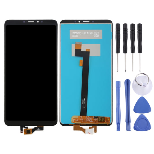 LCD Screen and Digitizer Full Assembly for Xiaomi Mi Max 3(Black) - LCD Screen by buy2fix | Online Shopping UK | buy2fix