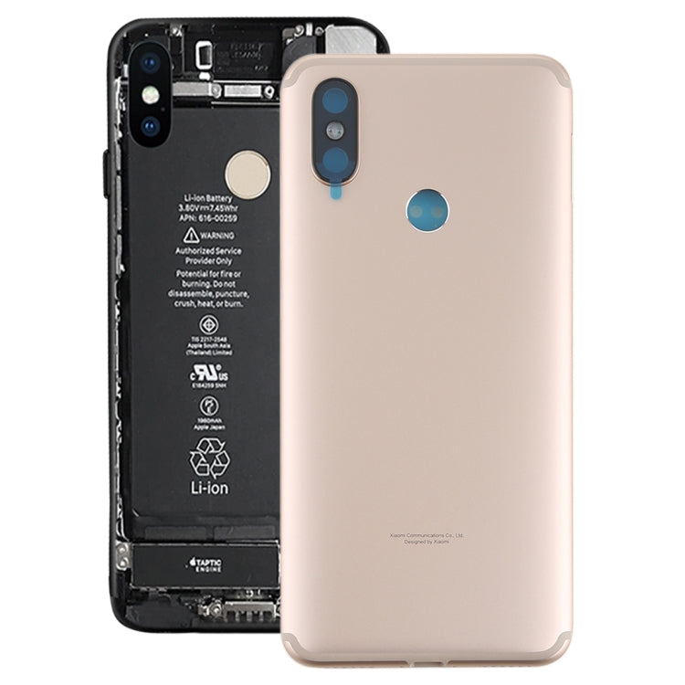 Back Cover for Xiaomi Mi 6X / A2(Gold) - Back Cover by buy2fix | Online Shopping UK | buy2fix