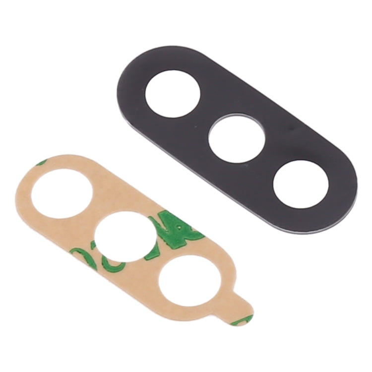 10 PCS Back Camera Lens & Adhesive for Xiaomi Mi 6X / A2(Black) - Camera by buy2fix | Online Shopping UK | buy2fix