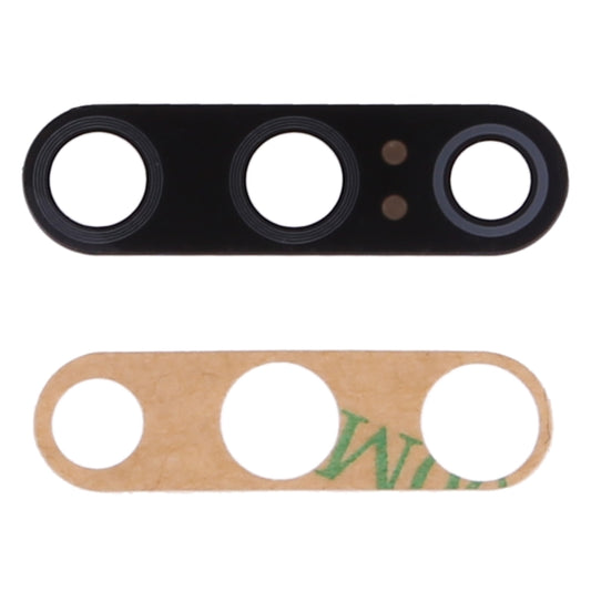 10 PCS Back Camera Lens & Adhesive for Xiaomi Mi 9 SE(Black) - Camera by buy2fix | Online Shopping UK | buy2fix