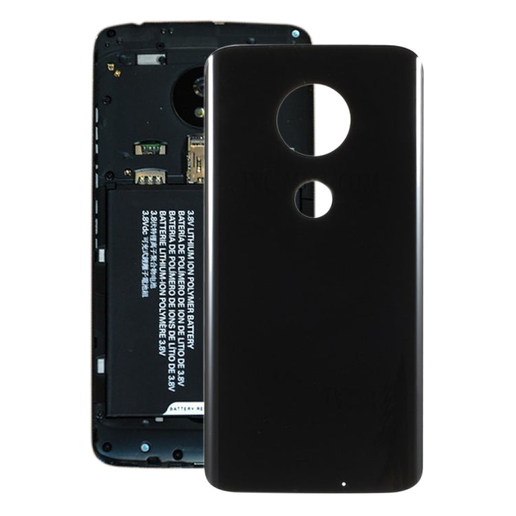 Battery Back Cover for Motorola Moto G7 (Black) - Back Cover by buy2fix | Online Shopping UK | buy2fix