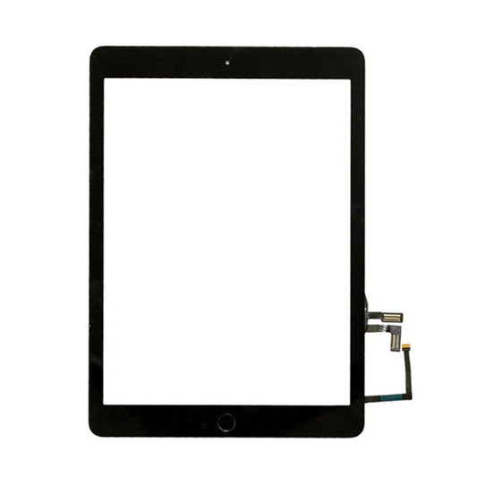 Touch Panel with Home Key Flex Cable for iPad 5 9.7 inch 2017 A1822 A1823(Black) - iPad 5 (2017) by buy2fix | Online Shopping UK | buy2fix