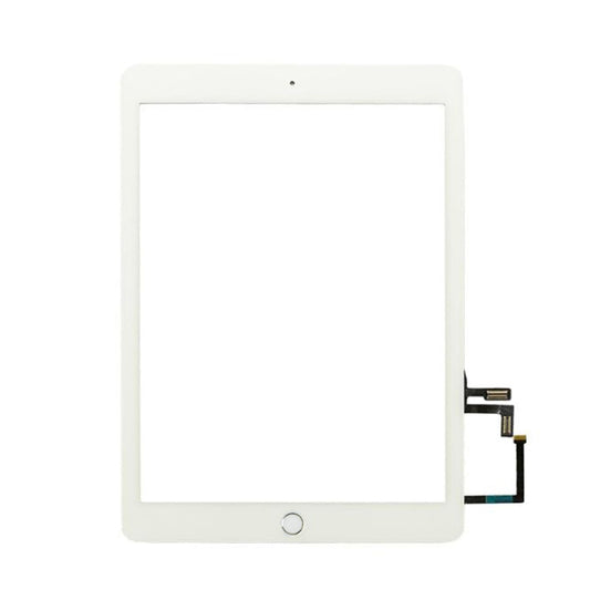 Touch Panel with Home Key Flex Cable for iPad 5 9.7 inch 2017 A1822 A1823(White) by buy2fix