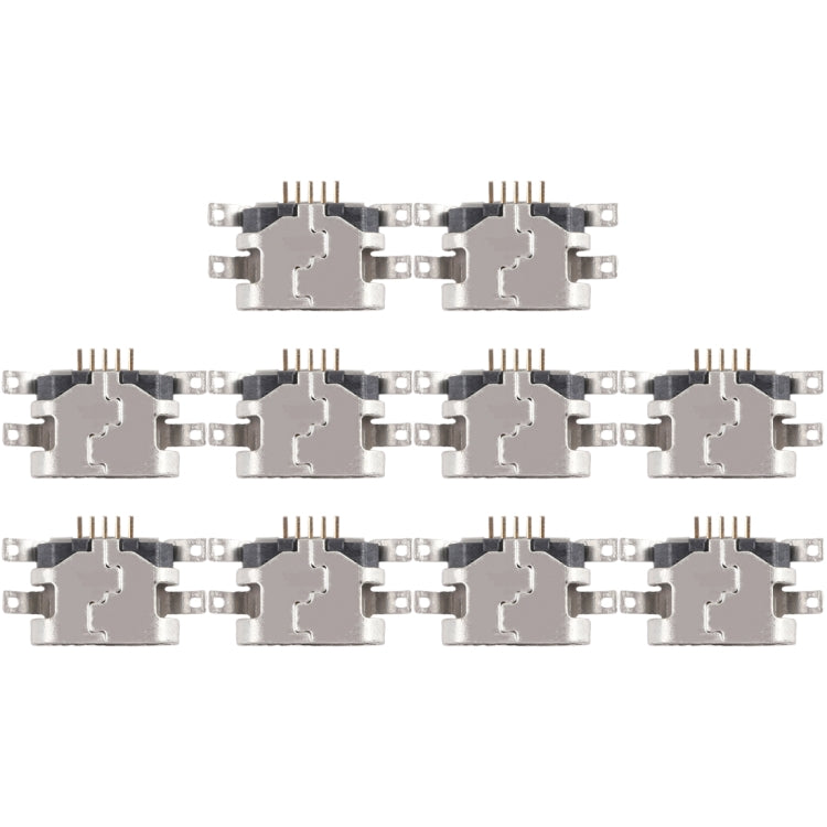 10 PCS Charging Port Connector for Nokia Lumia 535 - Charging Port Connector by buy2fix | Online Shopping UK | buy2fix