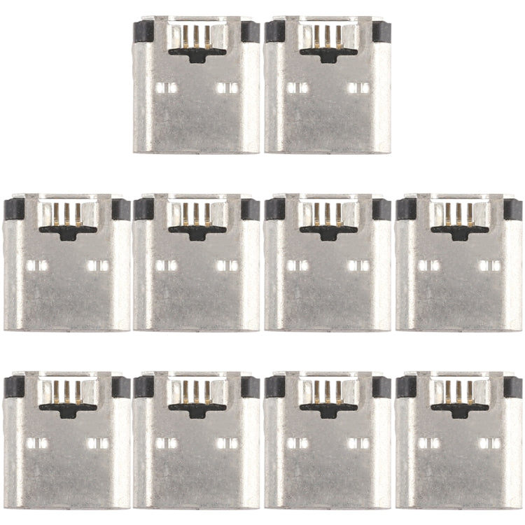 10 PCS Charging Port Connector for Nokia Lumia 520 / Lumia 620 - Charging Port Connector by buy2fix | Online Shopping UK | buy2fix