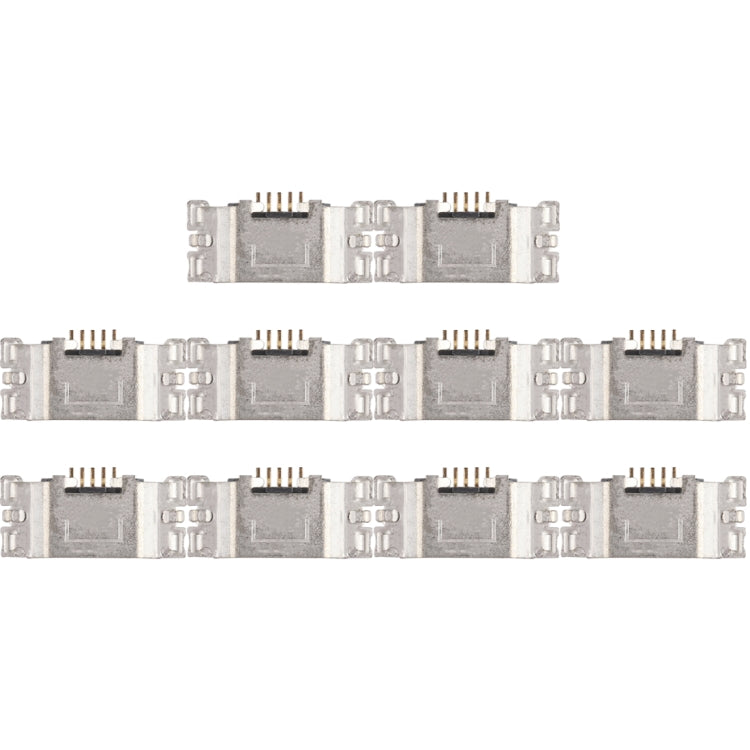 10 PCS Charging Port Connector for Nokia 6 - Charging Port Connector by buy2fix | Online Shopping UK | buy2fix