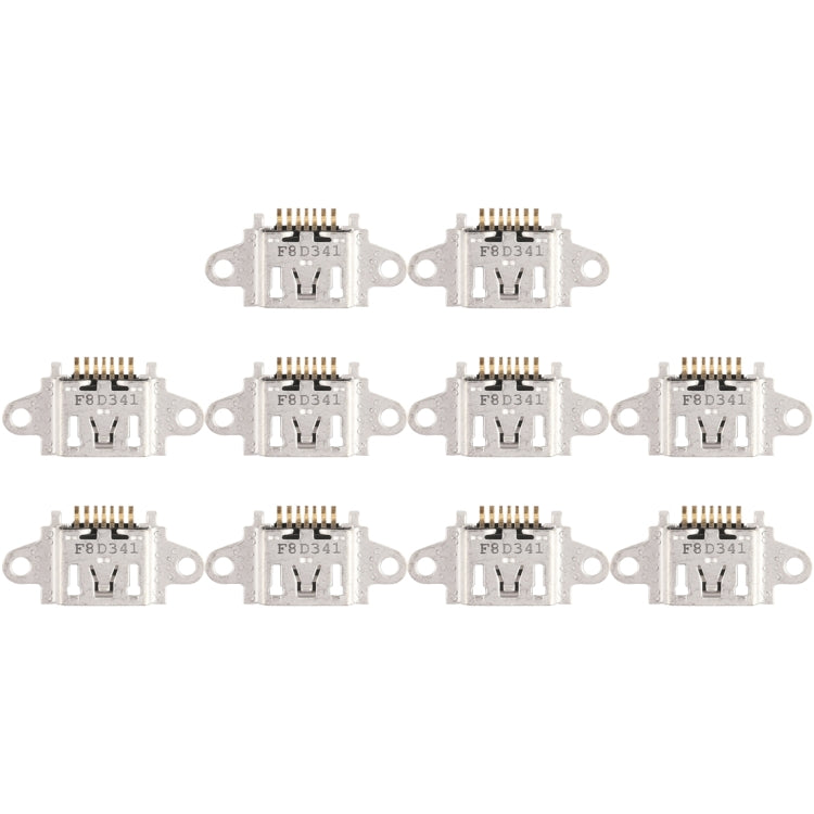 For OPPO R7 / R7 Plus / A83 / A73 / A79 / A77 10pcs Charging Port Connector - Single Tail Connector by buy2fix | Online Shopping UK | buy2fix