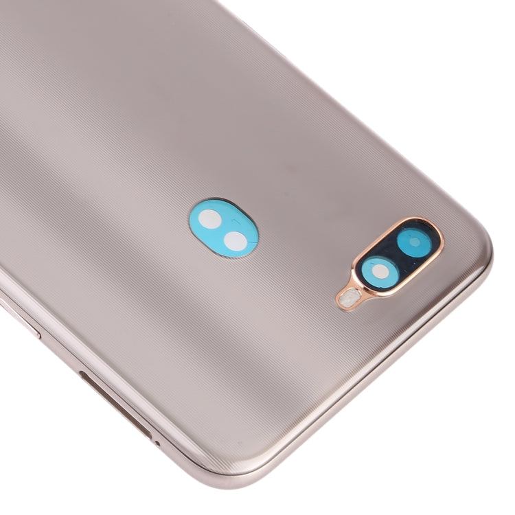 For OPPO A7 / A7n / AX7 Battery Back Cover (Gold) - Back Cover by buy2fix | Online Shopping UK | buy2fix