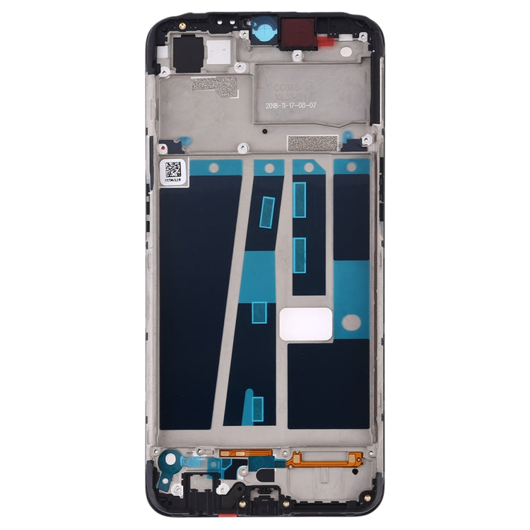 For OPPO A7 / A7n / AX7 Middle Frame Bezel Plate (Black) - Frame Bezel Plate by buy2fix | Online Shopping UK | buy2fix
