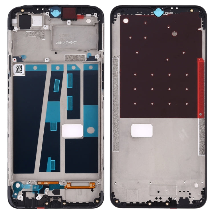 For OPPO A7 / A7n / AX7 Middle Frame Bezel Plate (Black) - Frame Bezel Plate by buy2fix | Online Shopping UK | buy2fix