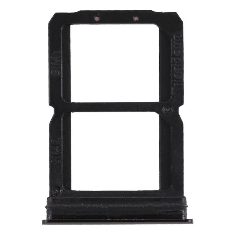 For OnePlus 6 Double SIM Card Tray (Black) - Card Tray by buy2fix | Online Shopping UK | buy2fix