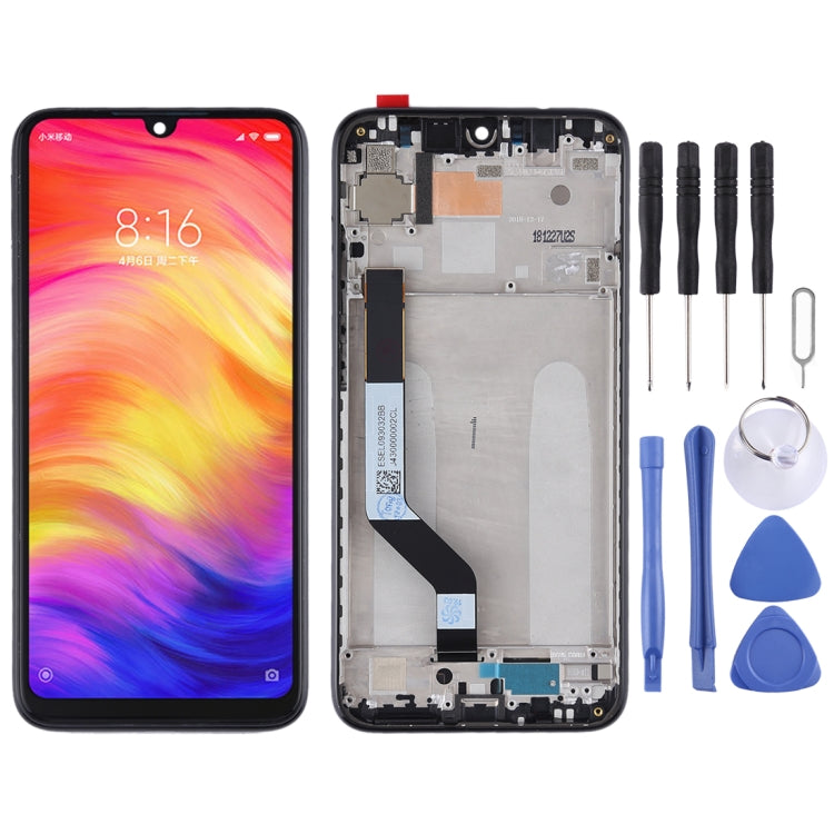 TFT LCD Screen for Xiaomi Redmi Note 7 / Redmi Note 7 Pro Digitizer Full Assembly with Frame(Black) - LCD Screen by buy2fix | Online Shopping UK | buy2fix