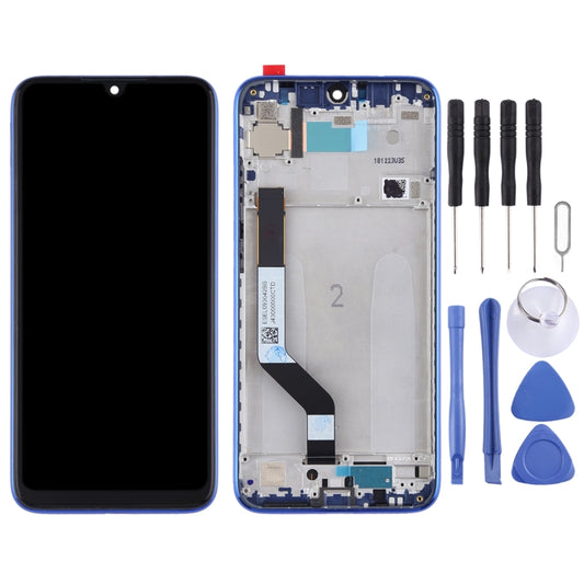 TFT LCD Screen for Xiaomi Redmi Note 7 / Redmi Note 7 Pro Digitizer Full Assembly with Frame(Blue) - LCD Screen by buy2fix | Online Shopping UK | buy2fix