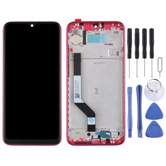 TFT LCD Screen for Xiaomi Redmi Note 7 / Redmi Note 7 Pro Digitizer Full Assembly with Frame(Red) - LCD Screen by buy2fix | Online Shopping UK | buy2fix