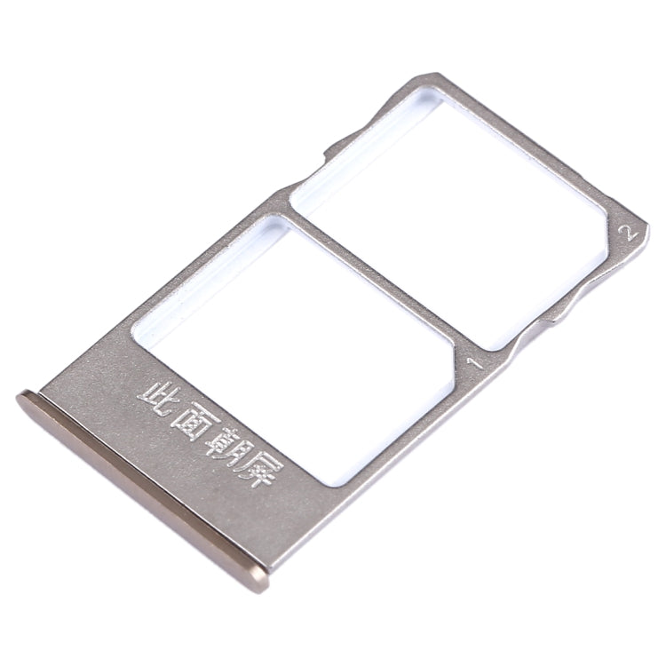 For Meizu 15 Plus SIM Card Tray + SIM Card Tray (Gold) - For Meizu by buy2fix | Online Shopping UK | buy2fix