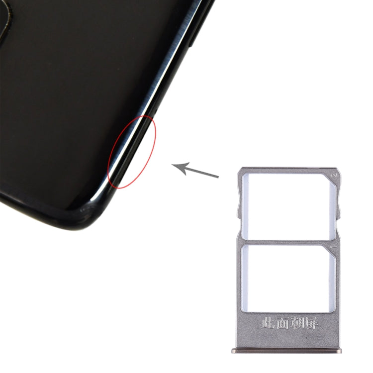 For Meizu 15 Plus SIM Card Tray + SIM Card Tray (Gold) - For Meizu by buy2fix | Online Shopping UK | buy2fix