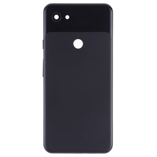 Battery Back Cover with Camera Lens & Side Keys for Google Pixel 3a XL(Black) by buy2fix