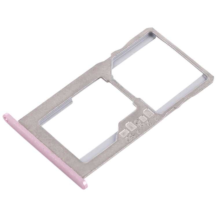SIM Card Tray + Micro SD Card Tray for Asus Zenfone 3 Max ZC553KL(Pink) - Card Tray by buy2fix | Online Shopping UK | buy2fix