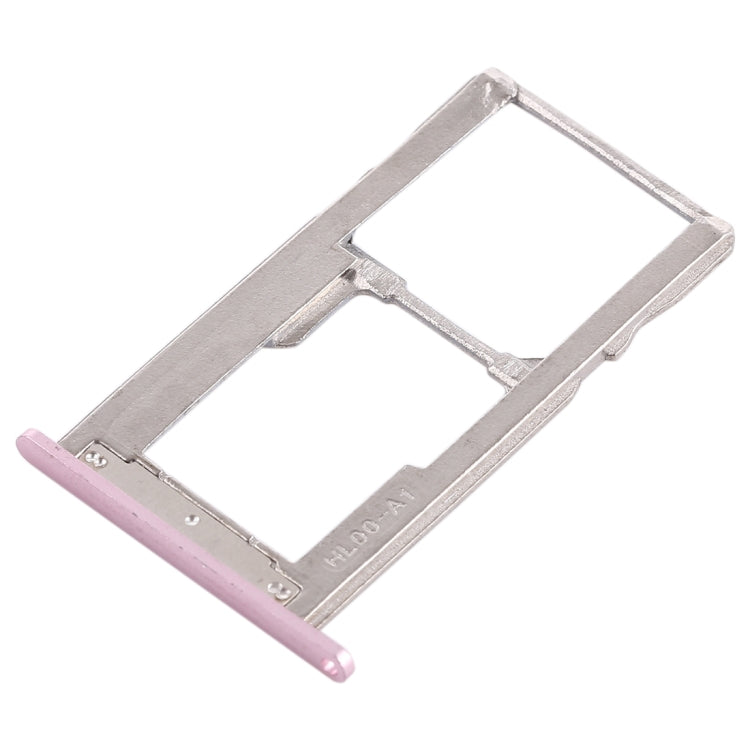 SIM Card Tray + Micro SD Card Tray for Asus Zenfone 3 Max ZC553KL(Pink) - Card Tray by buy2fix | Online Shopping UK | buy2fix