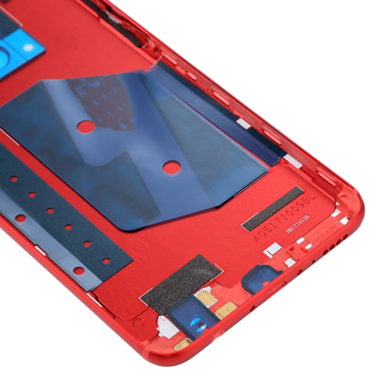 For Huawei Honor Play 7X Back Cover(Red) - Back Cover by buy2fix | Online Shopping UK | buy2fix