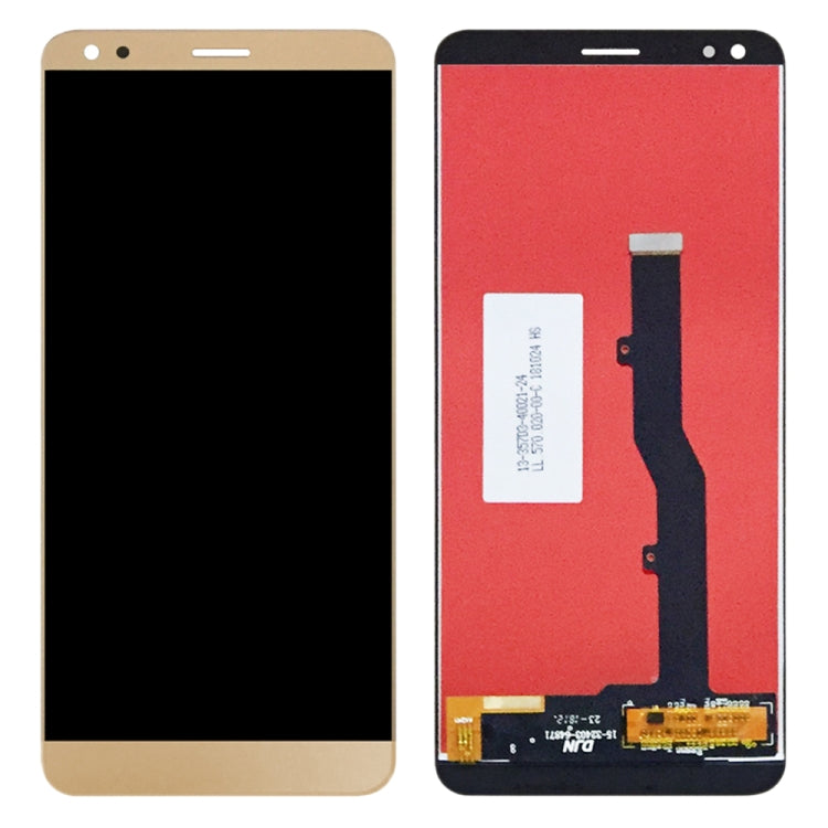 OEM LCD Screen for ZTE Blade V9 V0900 with Digitizer Full Assembly (Gold) - For ZTE by buy2fix | Online Shopping UK | buy2fix