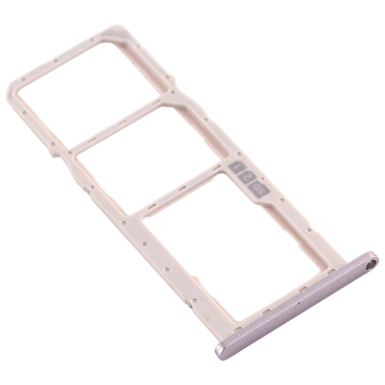 SIM Card Tray + SIM Card Tray + Micro SD Card Tray for Asus Zenfone Max M2 ZB633KL(Gold) - Card Tray by buy2fix | Online Shopping UK | buy2fix