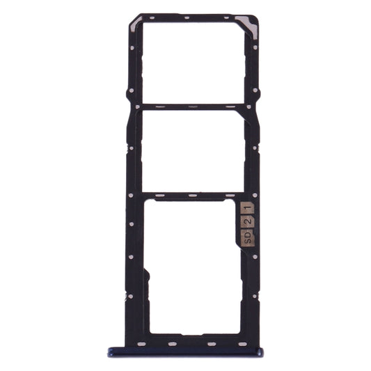 SIM Card Tray + SIM Card Tray + Micro SD Card Tray for Asus ZenFone Max Pro (M2) ZB631KL(Blue) - Card Tray by buy2fix | Online Shopping UK | buy2fix