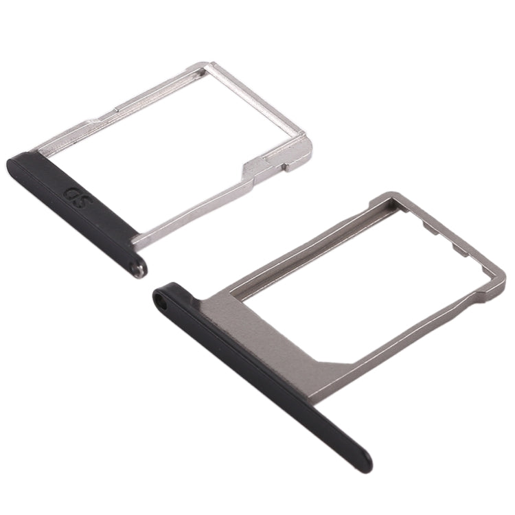SIM Card Tray + Micro SD Card Tray for Blackberry Priv (Black) - For BlackBerry by buy2fix | Online Shopping UK | buy2fix