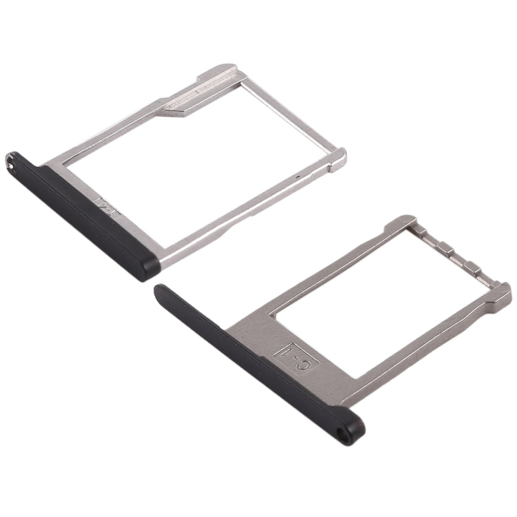 SIM Card Tray + Micro SD Card Tray for Blackberry Priv (Black) - For BlackBerry by buy2fix | Online Shopping UK | buy2fix