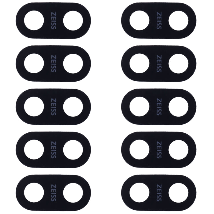 10 PCS Back Camera Lens for Nokia 7 Plus / E9 Plus - Camera by buy2fix | Online Shopping UK | buy2fix