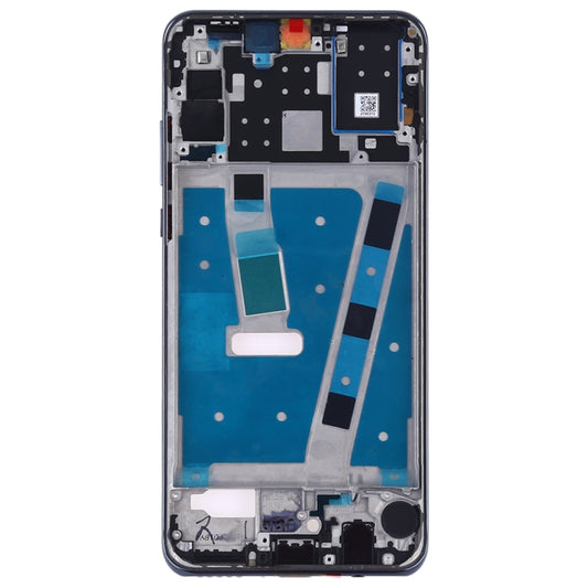 Middle Frame Bezel Plate with Side Keys for Huawei P30 Lite (24MP)(Black) - Full Housing Cover by buy2fix | Online Shopping UK | buy2fix
