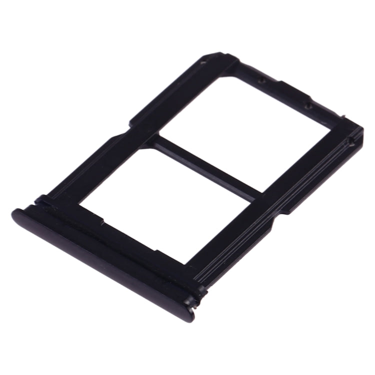 For OnePlus 6T SIM Card Tray + SIM Card Tray (Black) - Card Tray by buy2fix | Online Shopping UK | buy2fix