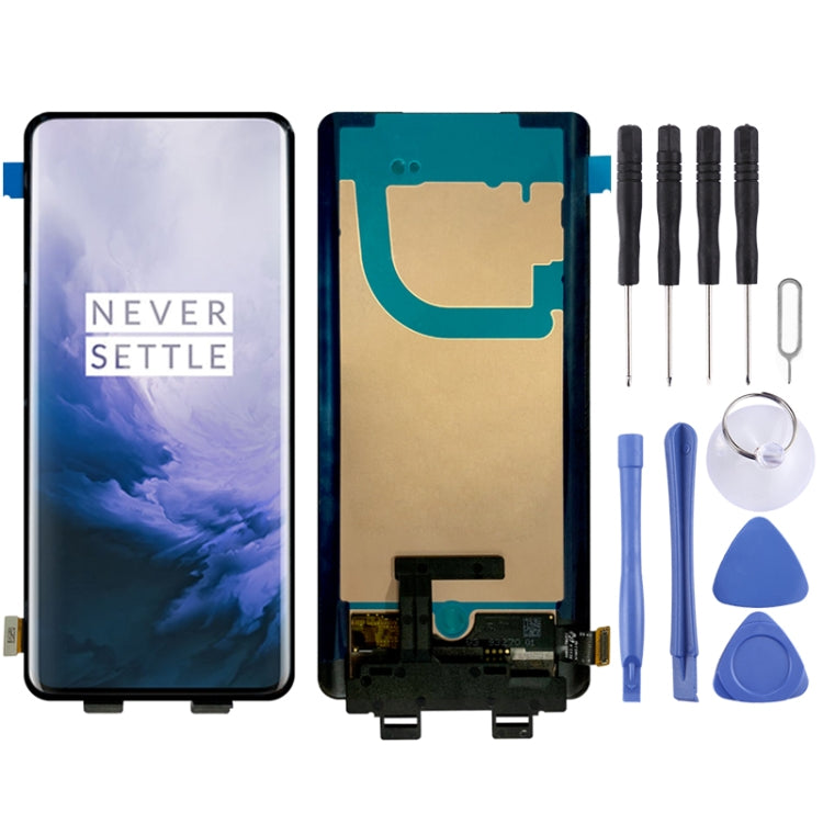 For OnePlus 7 Pro / 7T Pro with Digitizer Full Assembly OEM LCD Screen (Black) - LCD Screen by buy2fix | Online Shopping UK | buy2fix