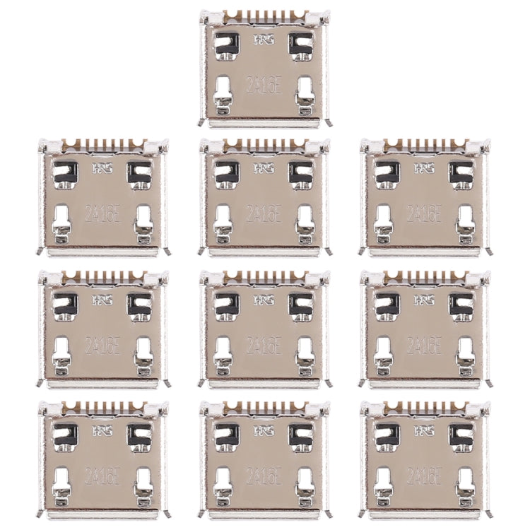 For Exhibit 4G / T759 10pcs Charging Port Connector - Tail Connector by buy2fix | Online Shopping UK | buy2fix